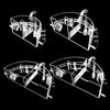 3-in-1 External Filter Box Hanging Type High Transparency Aquarium Water Purifier Water Circulation Silent Waterfall