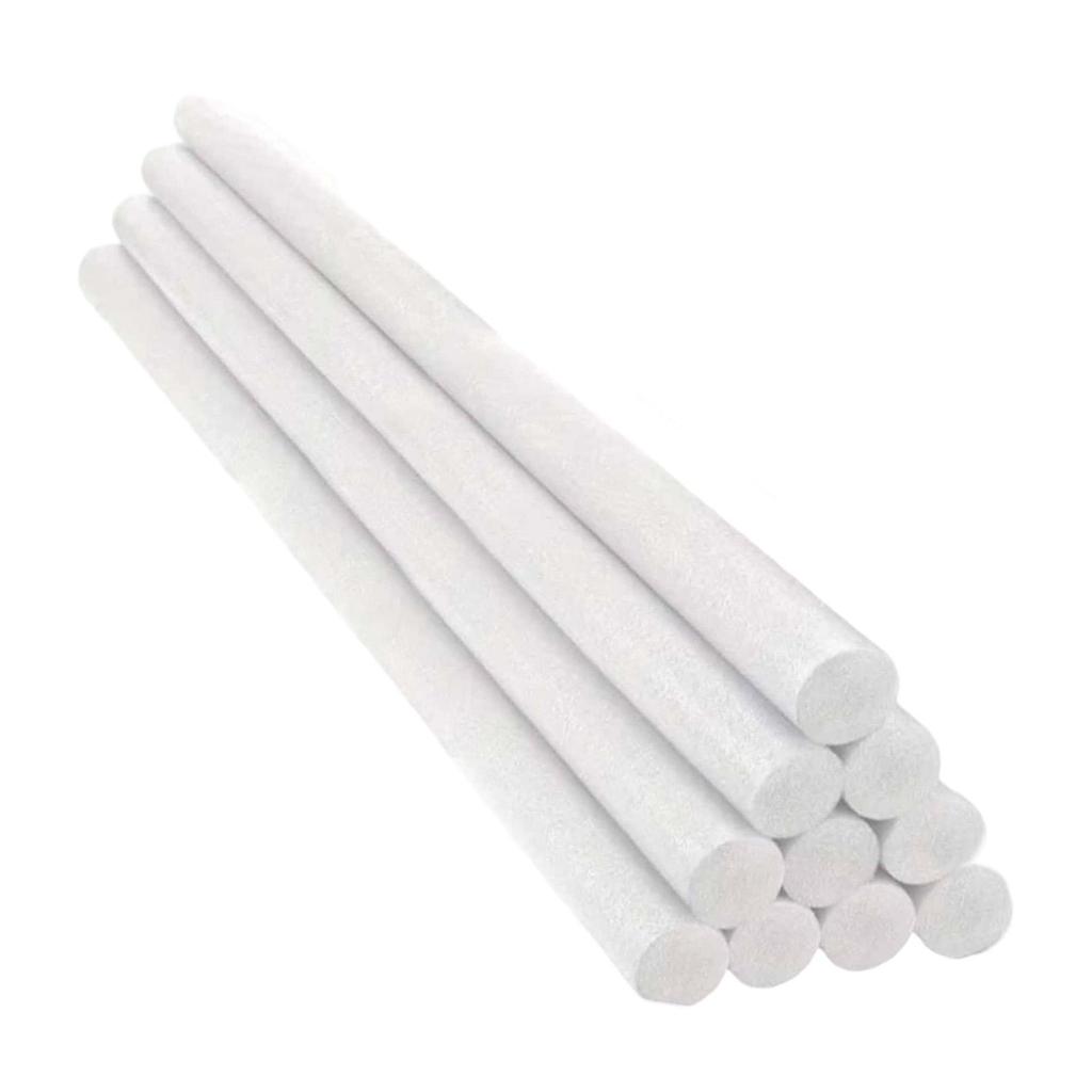 Polystyrene Foam Cylinder White Craft Foam Tube DIY Arts Supplies Modeling Craft Accessory for Wedding Party Decorations
