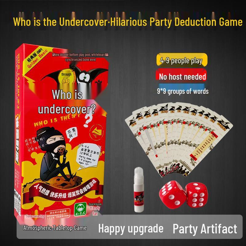 Undercover: The Hesitation Party Card Game - Deluxe Edition