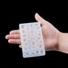 1Pcs Mirror Jewelry Crystal Epoxy Resin Mold Love Geometry Moon Variety Gemstone Pendant Mold for DIY Resin Pendants Crafts