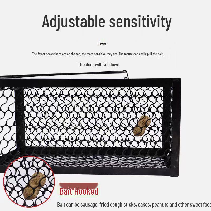 Sticky Mouse Trap Cage: Indoor Rodent Catcher & Killer