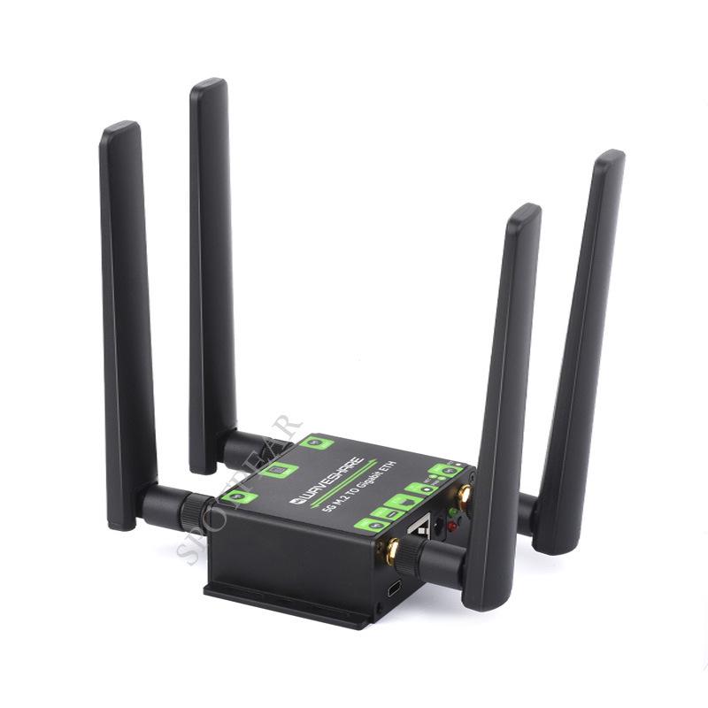 

5G M.2 до Gigabit Ethernet та USB 3.1 Конвертер (Інтерфейс M.2 Key B)
