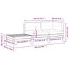 Garden Sofa with Cushions and Footstool Solid Douglas Fir Wood