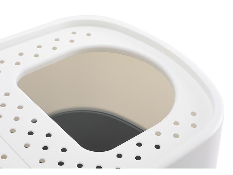 Fully Enclosed Anti-Splash Cat Litter Box with Front Entry, Large/Extra-Large Size