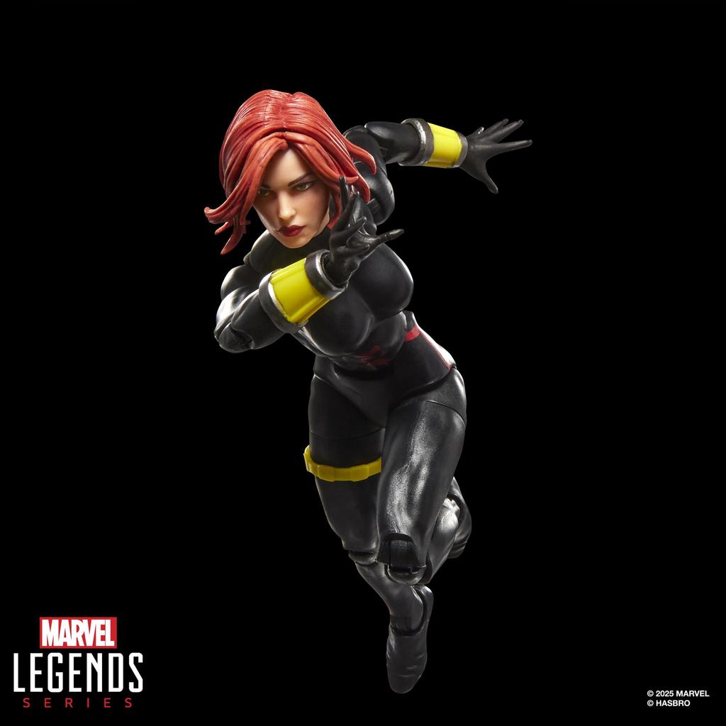 Hasbro MARVEL Legends Series Black Widow The Crossing Comic Collection 15cm Action Figure G2122 & Quicksilver, Avengers (Authentic)