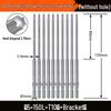 Nigao S2 Torx 801 Electric Screwdriver Bit, Solid Star-Shaped, 5mm Round Shank.