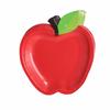 10PCS/Set Paper Plates Family Gatherings Party Supplies Funny Disposable Plates Portable Apple Shape Cute 16x18cm