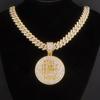 Hip Hop STAY HARD Letter Pendant Cuban Chain Necklace Punk Gold Color Iced Out Bling Necklaces Fashion Charm Men Women Jewelry