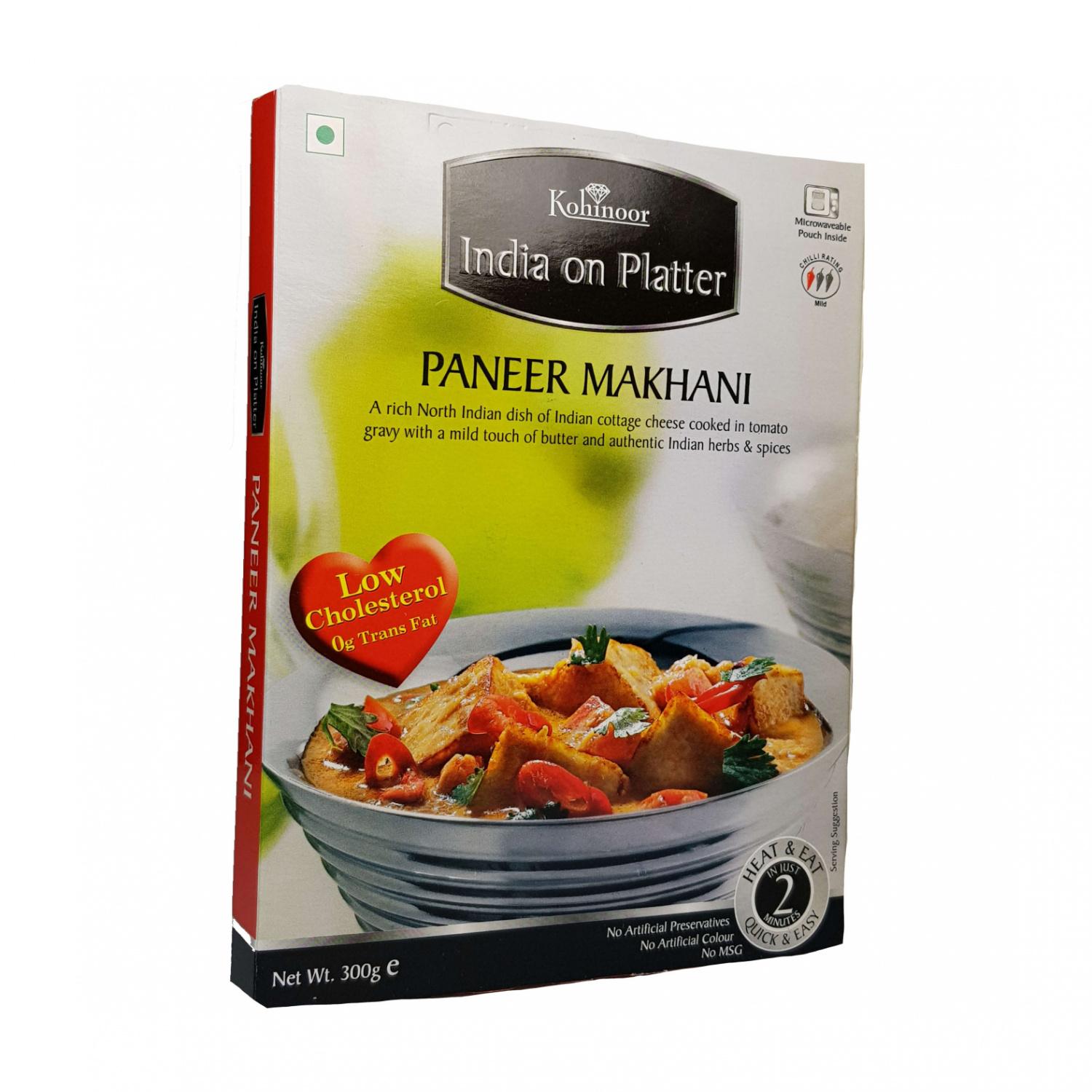 

Мягкий сыр Панир в пряном соусе (300 г), Paneer Makhani, Kohinoor