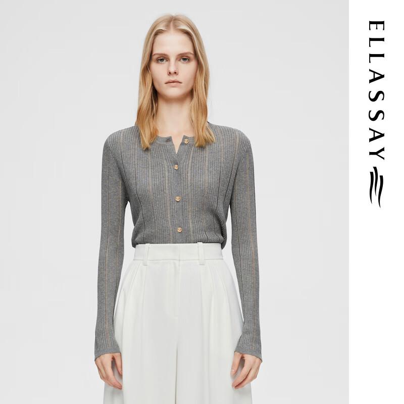 

ELLASSAY Women s Hollow Knit Top S
