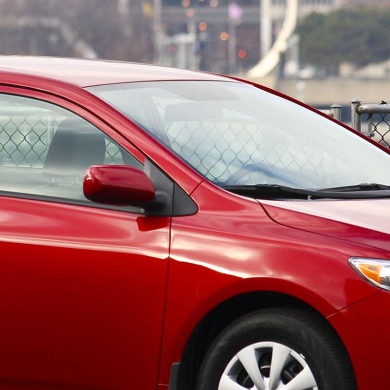 2pcs Side View Mirror Fender Corner Trim Cover Fit for Toyota Corolla 2008-2013