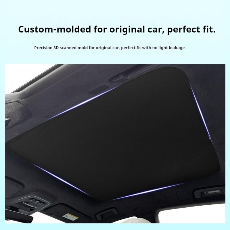 For ZEEKR 001 007GT 2026 Sunshade Roof Sun Visor Skylight Sunshade Curtain UV Protection Car Accessories