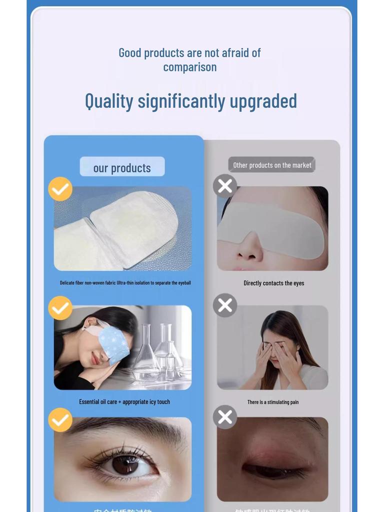 Cooling Eye Mask: Relieve Fatigue with a Refreshing Cold Compress for Summer