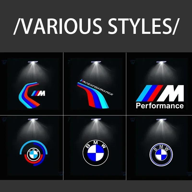 HD Led Welcome Light Car Door Projector Lamps For BMW E90 E91 E92 E93 E60 E61 F10 F07 E63 E64 F12 F13 G30 Accessories