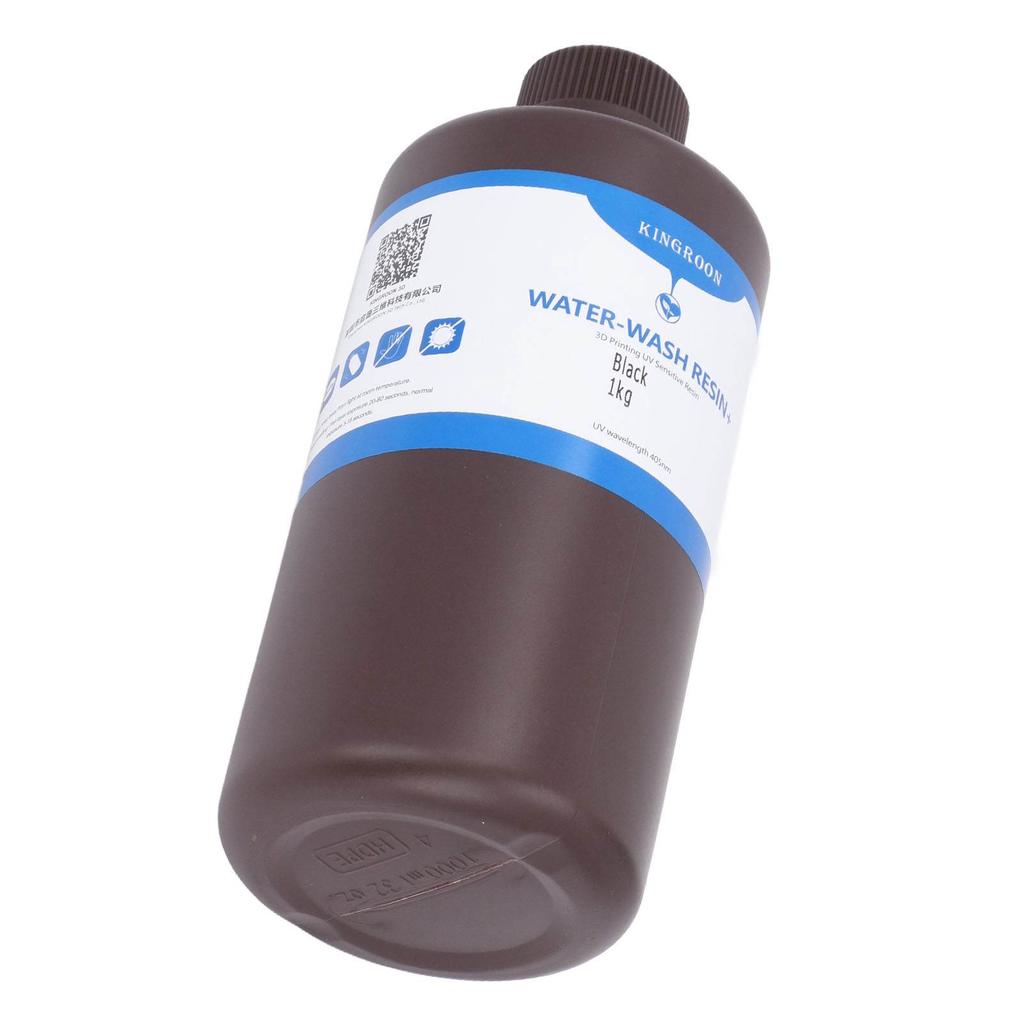 3D Printer Resin Castable Photopolymer UV Curing Resin for LCD DLP SLA 3D Printer Black 1000g