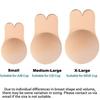 4PCS Push Up Sticky Bras for Women, Backless Invisible Bra Adhesive Bra Breast Lift Tape Reusable Nipple Covers