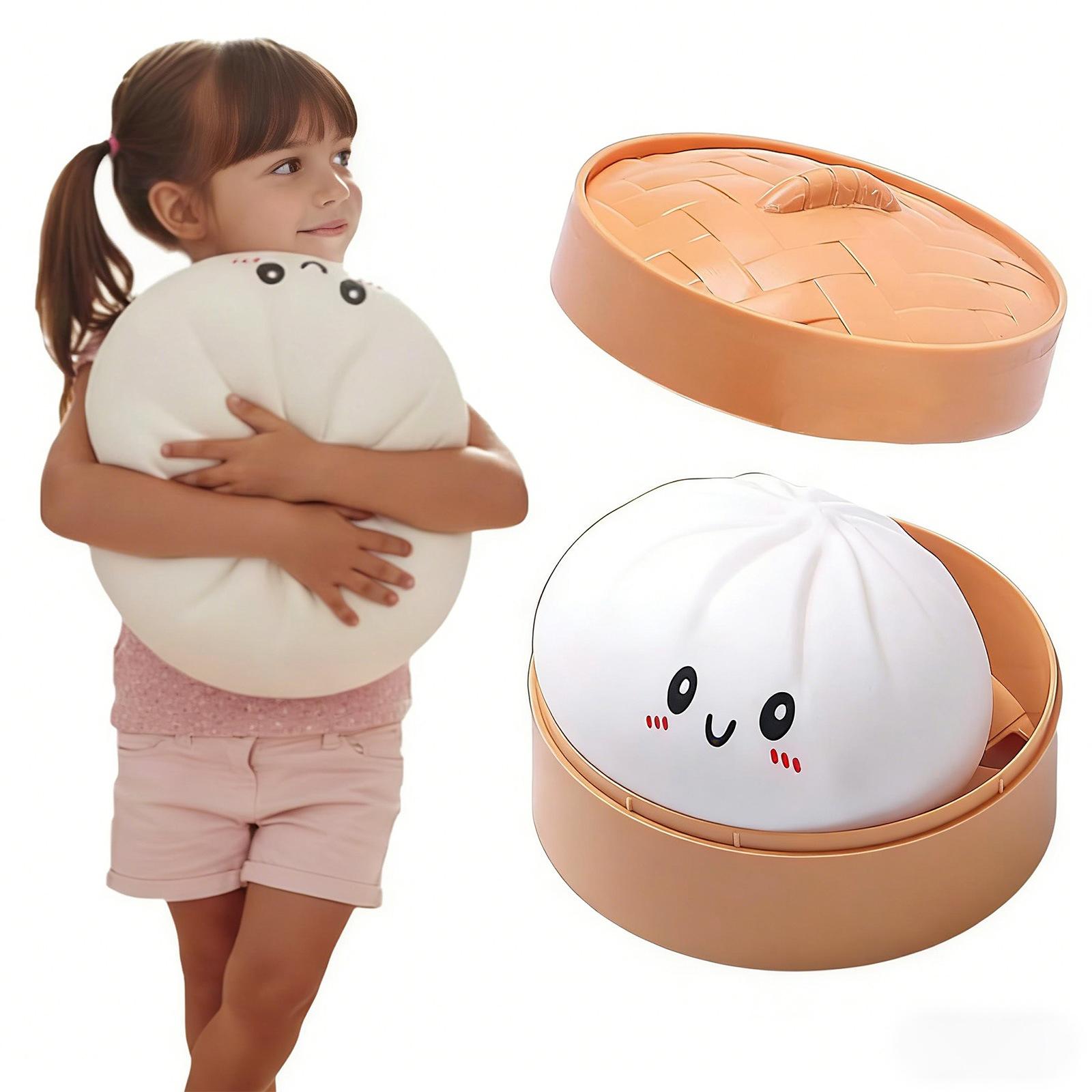 

Giant Dumpling , Dumpling Stress Ball, Dumplings Large Anxiety Relief Toy, Soft Decompression Dough, Sensory Toys With One Size