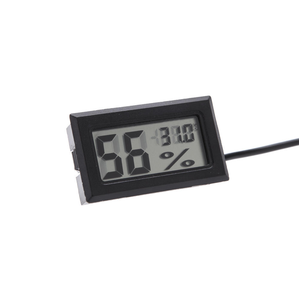 Mini LCD Digital Thermometer Humidity Hygrometer Temp Gauge Temperature Meter Monitor