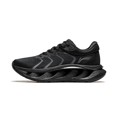 Li Ning Arc CRC Zapatillas de Running de Caña Baja Resistentes al Desgaste para Mujer Zapatillas de Running Negro AZGU006-1