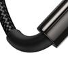 Kabel Usb Do Usb-C Baseus Tungsten Gold, 100W, 2M (Czarny)