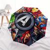 Disney Avengers, Supereroi, Lavoro di Squadra Ombrello di Alta Qualità, Design Pieghevole a Otto Stecche, Apertura e Chiusura Automatiche, Piccolo, Elegante e Pratico