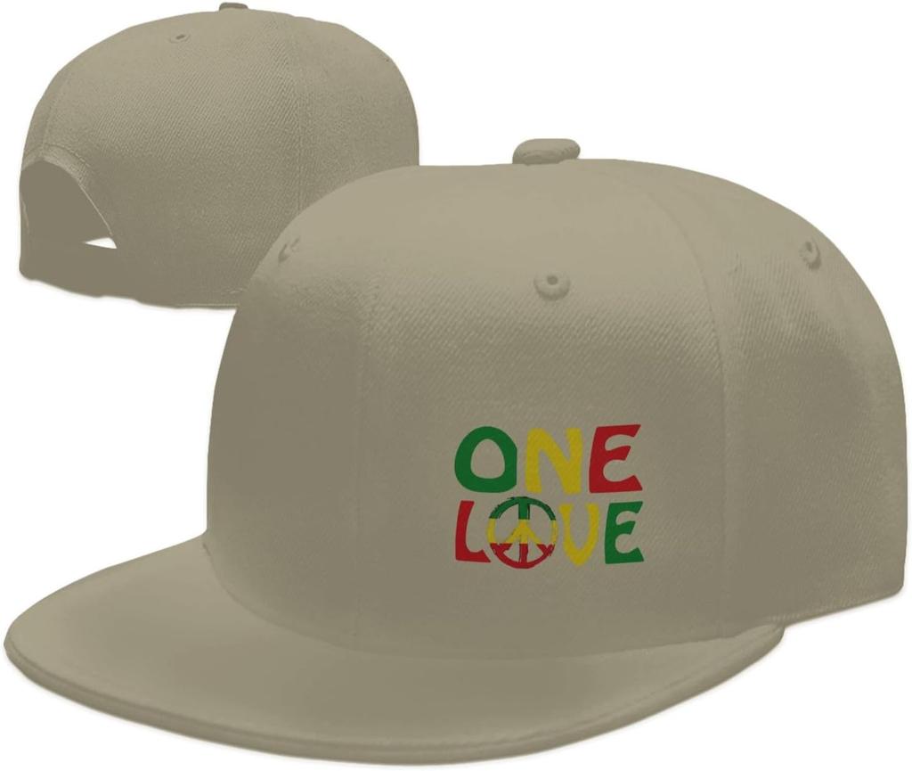 Jamaican American Flag Distressed Snapback Baseball Cap Casual Adjustable Hat Adult