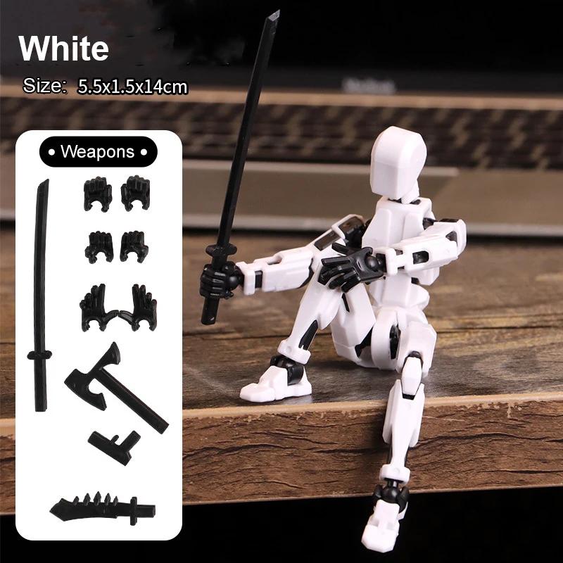 Creative Multi Jointed Movable Shapeshift Robot 30 3D Printed Mannequin Dummy Action Model Doll Toy