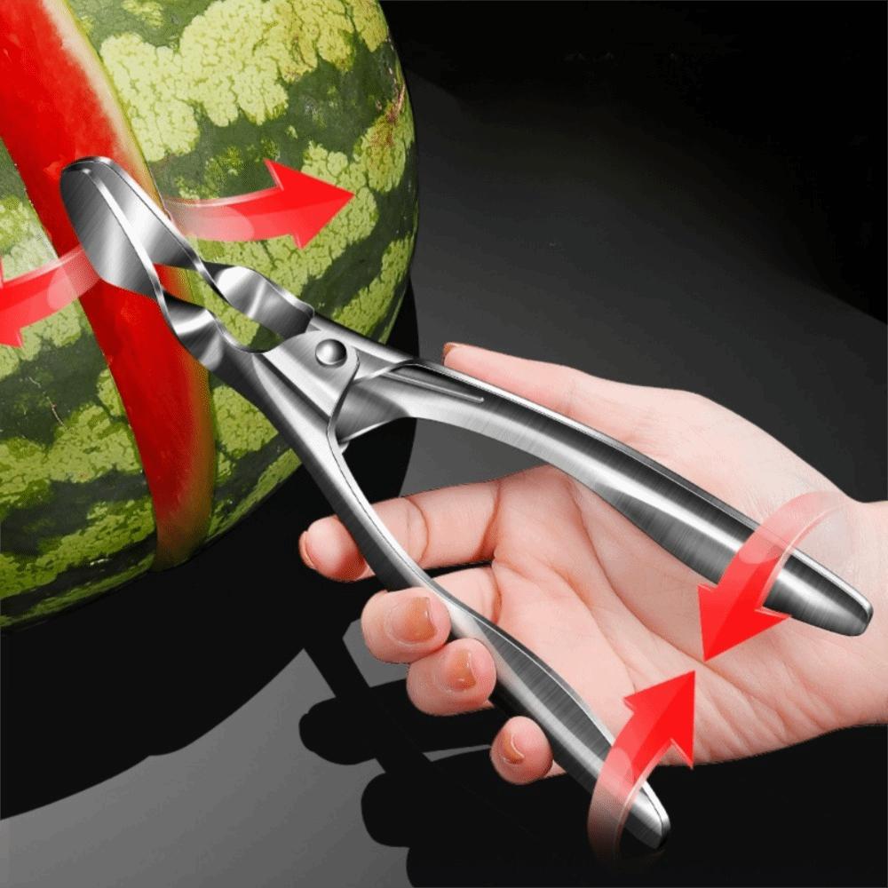 Built-in Spring Durian Shell Cracker Effort-saving Watermelon Melon Opening Pliers Commercial