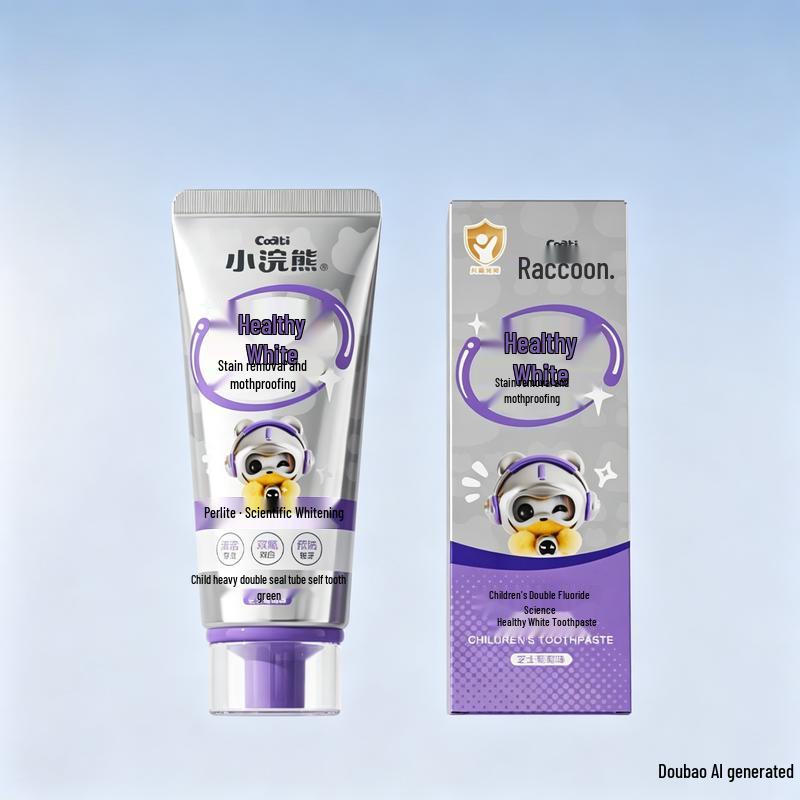 Little Raccoon Kids Fluoride Toothpaste