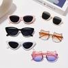 6 Pairs of Fashionable Decorative Frame Glasses Birthday Party Gifts Po Props Daily Accessories Glasses Lightweight Design