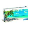 1000-Piece Puzzle. Panorama Compact Swinging by the Ocean