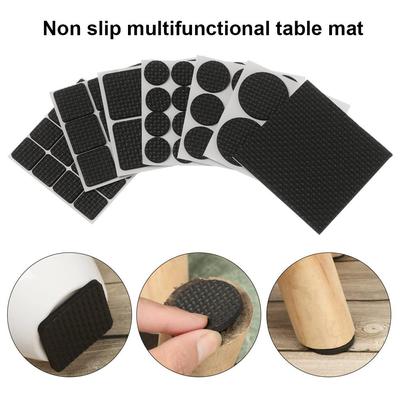 Foam Anti-slip Mat Self Adhesive Floor Protectors Chair Sofa Table Feet Covers Furniture Leg Pads