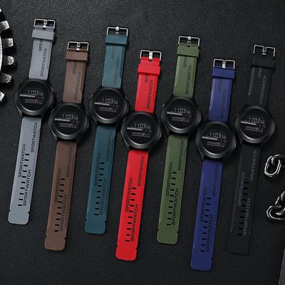 Trendy Unisex Outdoor New Luminous Electronic Watch Male Watch For Men's 50 Meter Waterproof For Men Sports