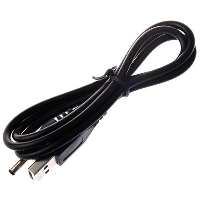 NEW USB Type 2.0 A to DC 3.5mm Barrel Connector Jack DC Power Cable Black