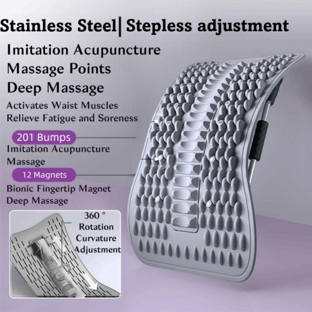 12 Magnets Lumbar Vertebrae Relaxer Shaping Back Cracking Device Back Massager  Waist Support