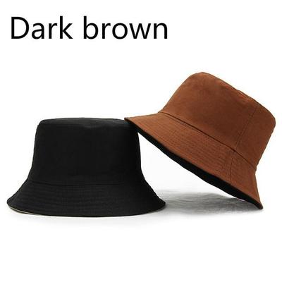 Fisherman Cap Woman Summer Flat Top Panama Hat Men Fashion Cotton Bucket Hats