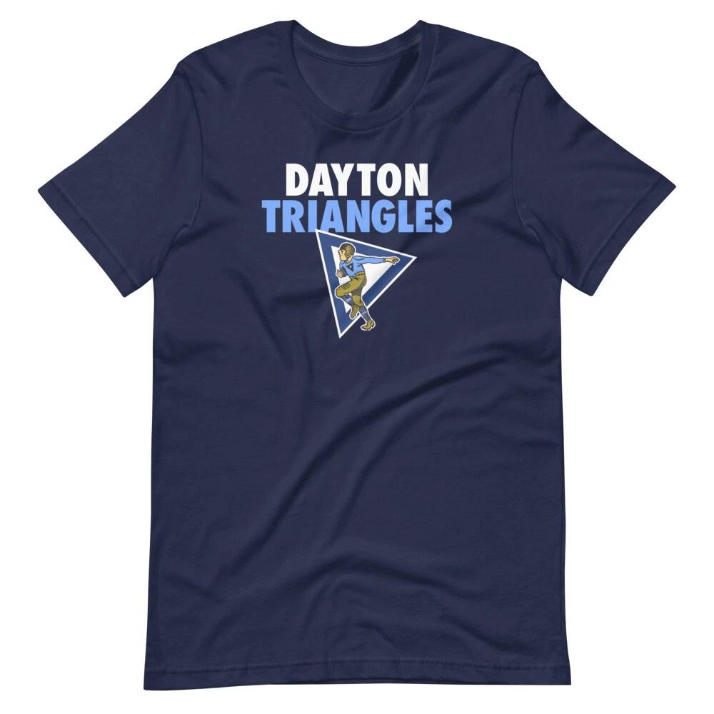 

DAYTON TRIANGLES NFL Football Graphic Tee Shirt Short-Sleeve Unisex T-Shirt S