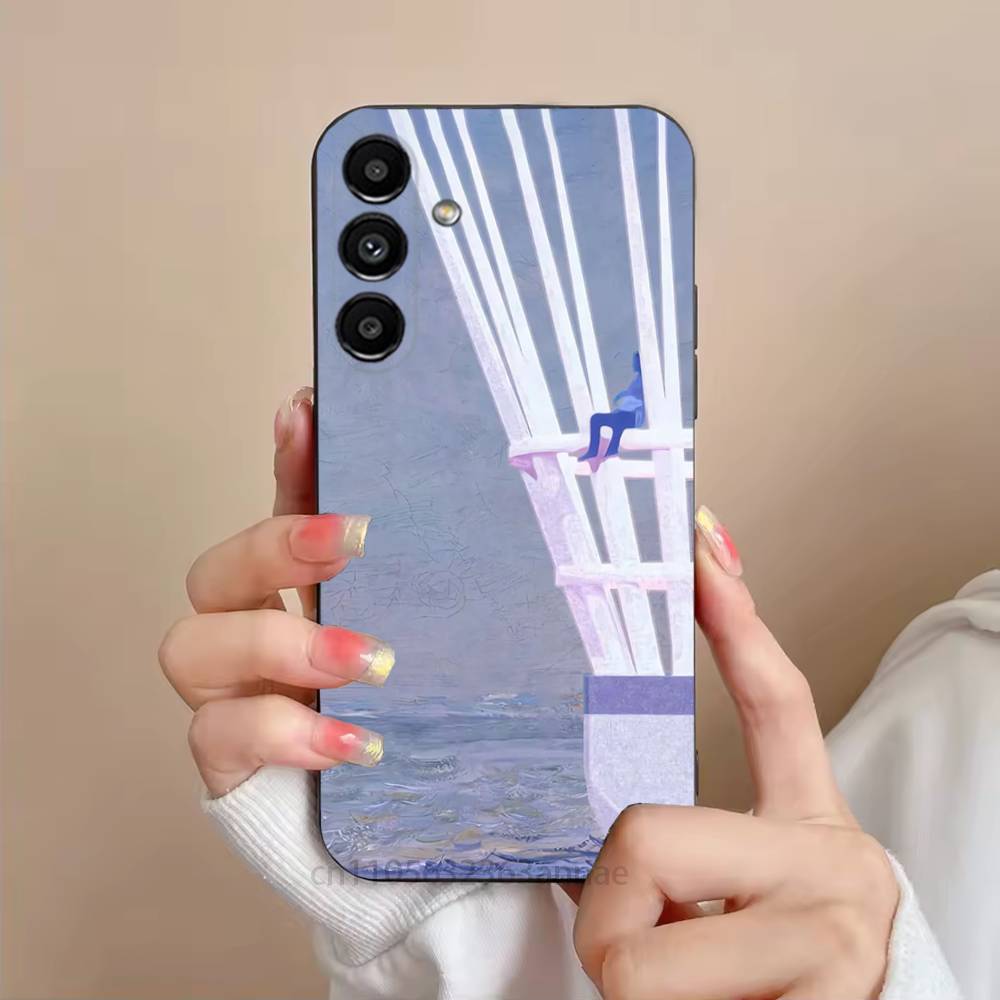 Sport Badminton Cool Phone Case For Samsung S25,24,21,22,23,S30,Ultra,S20,Plus,Fe,Lite,Note,S10,S9,Black Soft Shell