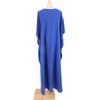 Kaftan Strand Langes Kleid Frau Plus Größe Solide Baumwolle Fledermaus Ärmel Bademode 2022 Badeanzug Cover Ups