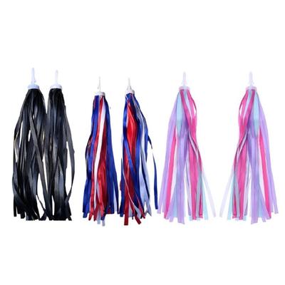 Bike Streamers For Girls Boy Bike Grips Tassels Ribbon Easy Attach To Handlebar