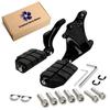 2014-2022 Passenger Pedal Footrest Mount Kit Motorcycle Rear Foot Pegs For Harley Sportster 48 XL1200 Iron 883 Roadster SuperLow