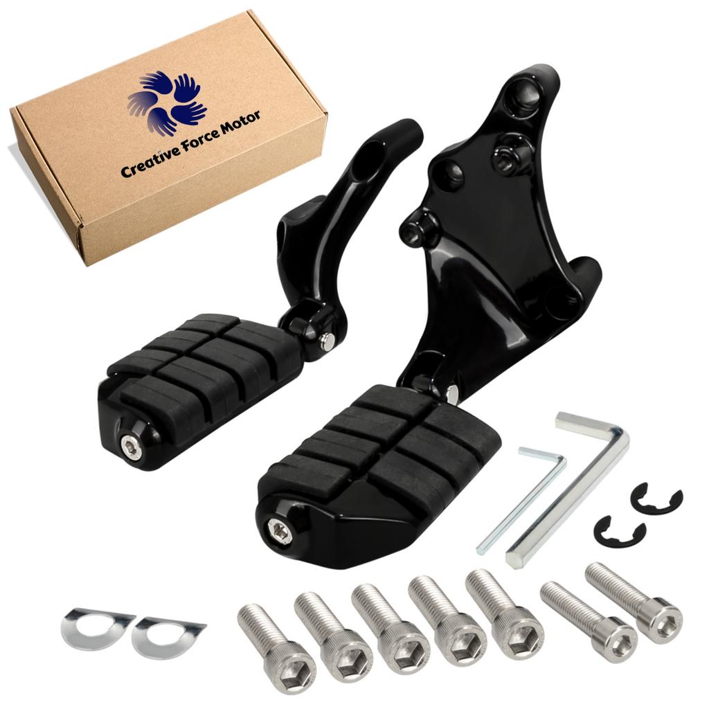 2014-2022 Passenger Pedal Footrest Mount Kit Motorcycle Rear Foot Pegs For Harley Sportster 48 XL1200 Iron 883 Roadster SuperLow