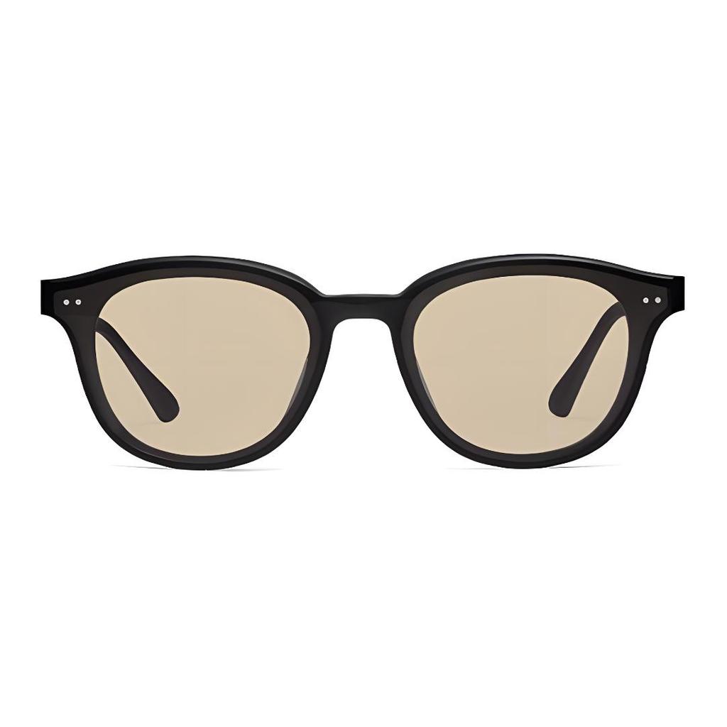Gentle Monster Logo Engraved Irregular Frame Sunglasses Unisex Sunglasses Black JADE-01(BR)