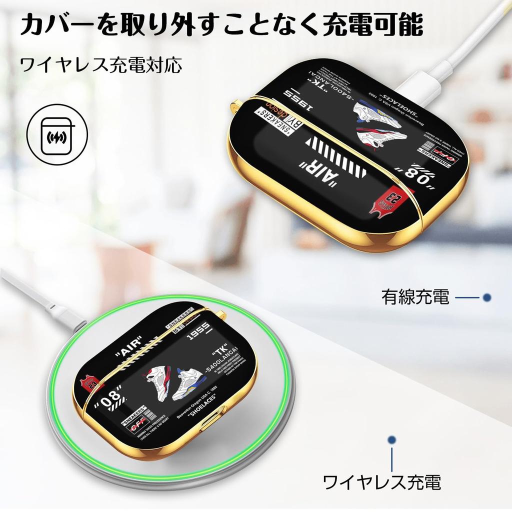 AirPods Pro Case Character Cute AirPods Charging Case Stylish Creative Sneaker Design AirPods Pro Case Shock Absorption Lightweight Scratch Resistant