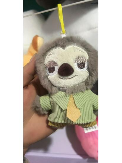 Плюшевая брелок-лиса Ник: Милая Глупая Кукла Игрушка Мини Подвеска with Keychain