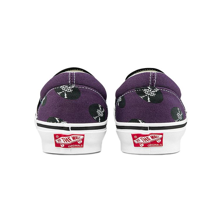 Vans Og Classic Slip On Wacko Maria Purple Records VN0A45JK596