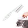 RICISUNG Stainless Steel Pet Flea Comb for Dogs and Grooming Hair Removal Cleaner Comb, Cats, Brush,