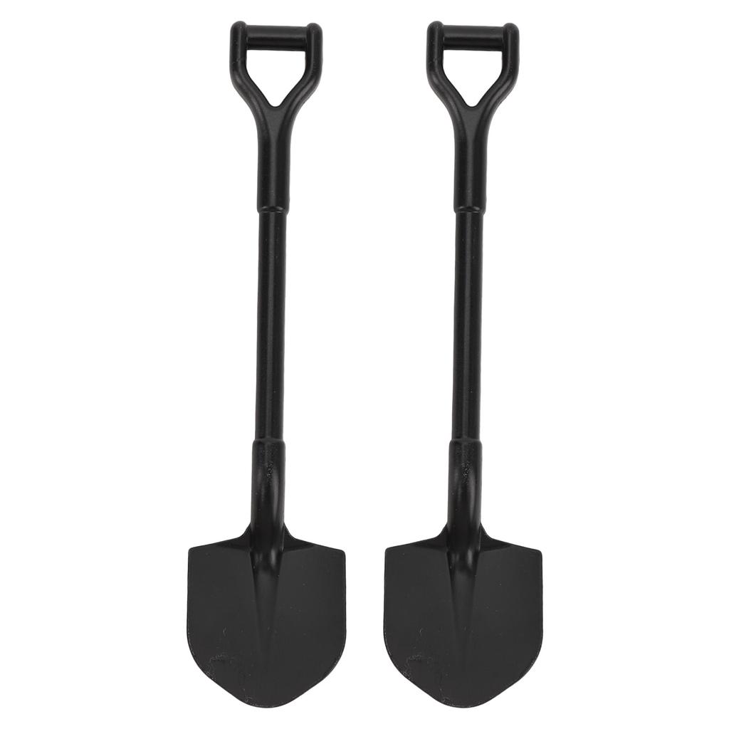 2pcs Shovel Simulation Accessories Decoration RC Shovel Tools for 110 124 118 RC Crawler Car