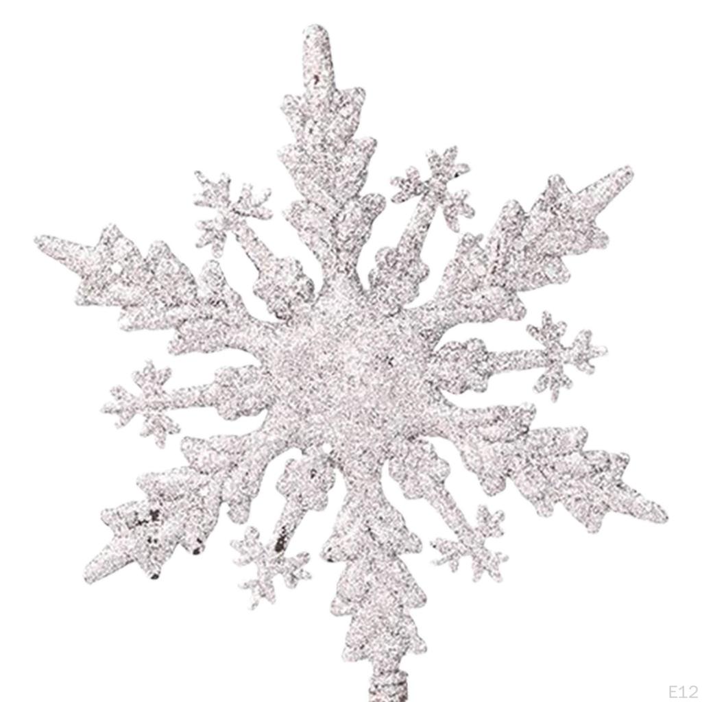 Christmas Tree Top Star ,Christmas Decoration ,Xmas Ornament ,Snowflake Ornaments