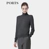 PORTS Women's Autumn/Winter Knit Long-Sleeve Round Neck Pullover
